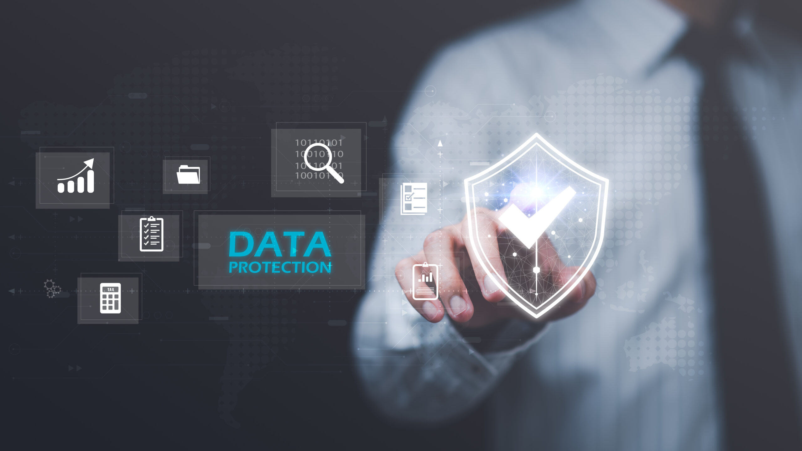 Complete IT team securing business data for small companies in Austin, Texas