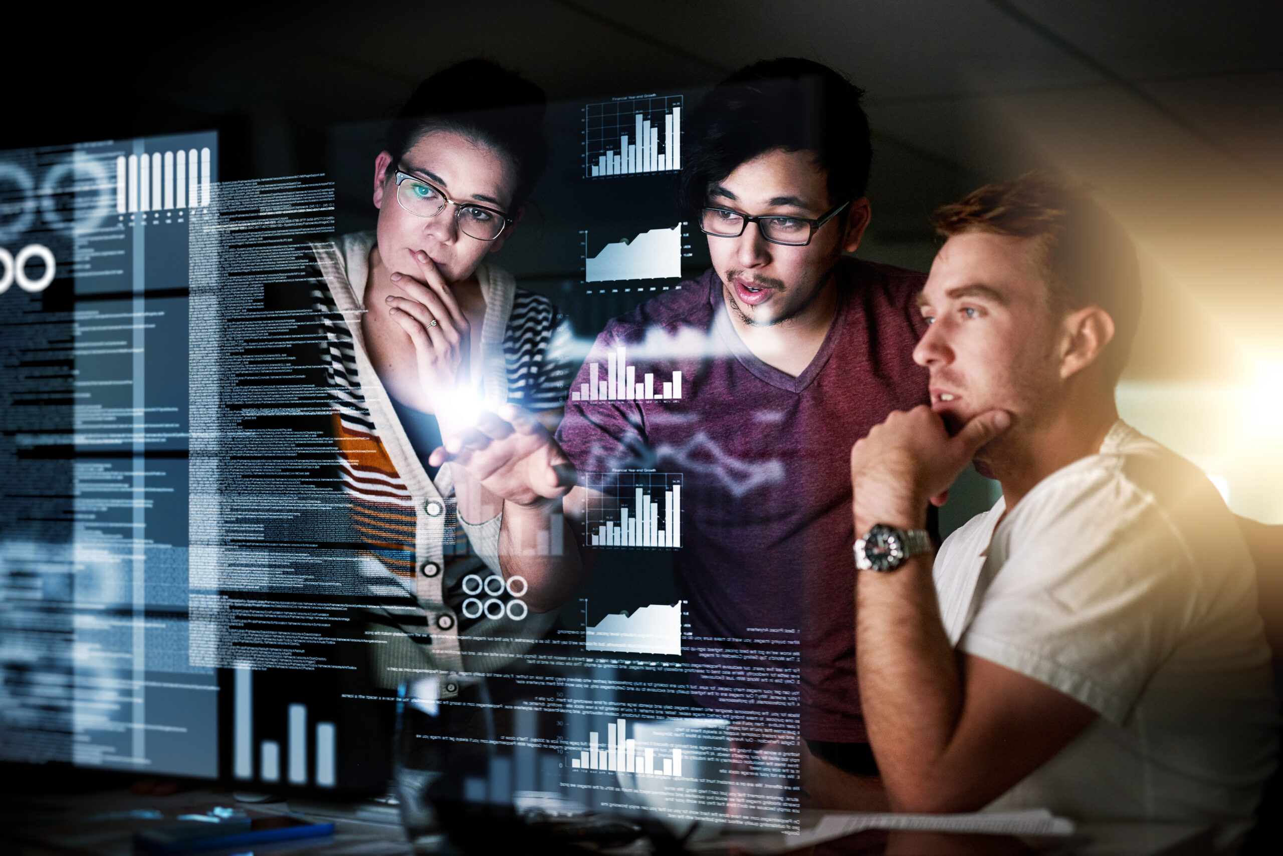 Managed service provider and internal IT team collaborating on infrastructure tasks