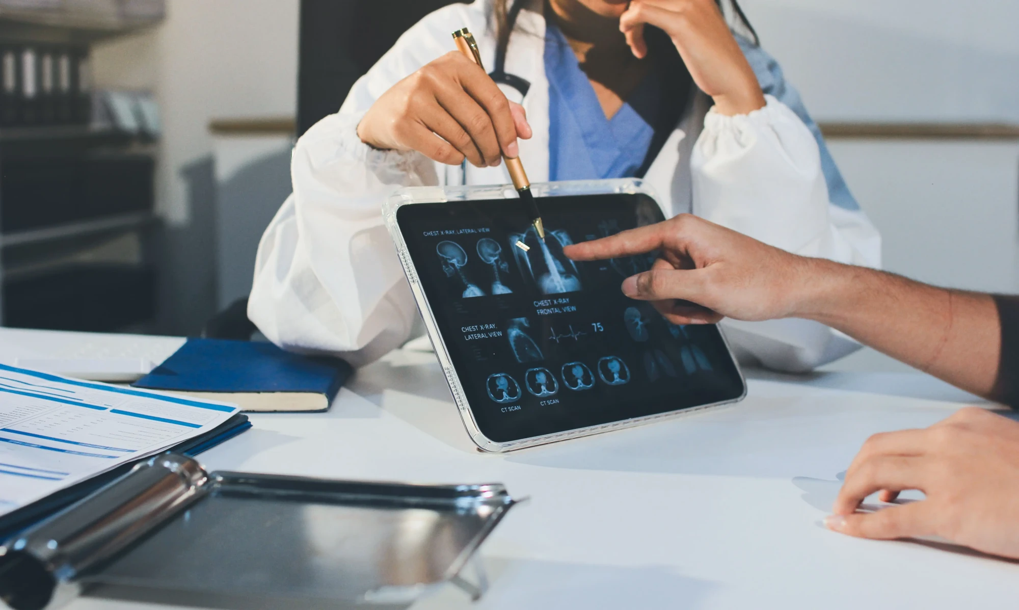 Connected healthcare locations using managed IT services